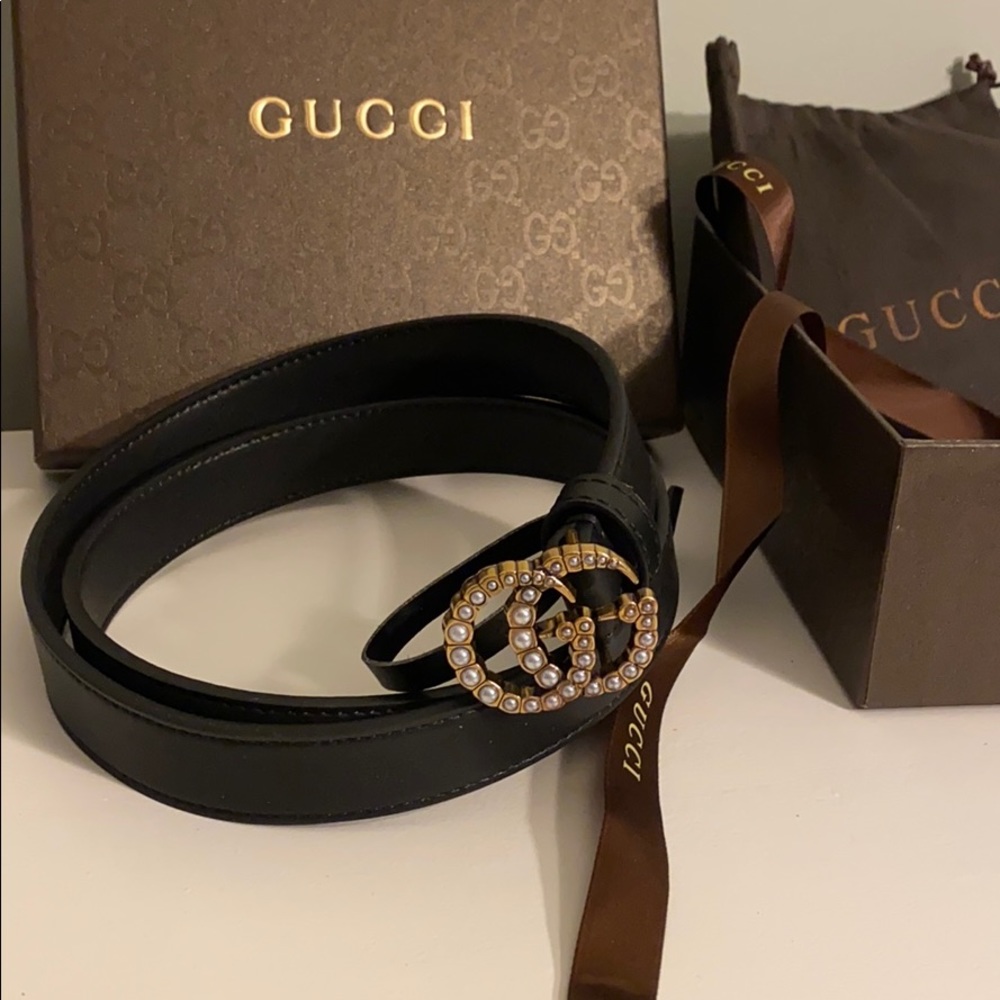 GG belt pearl